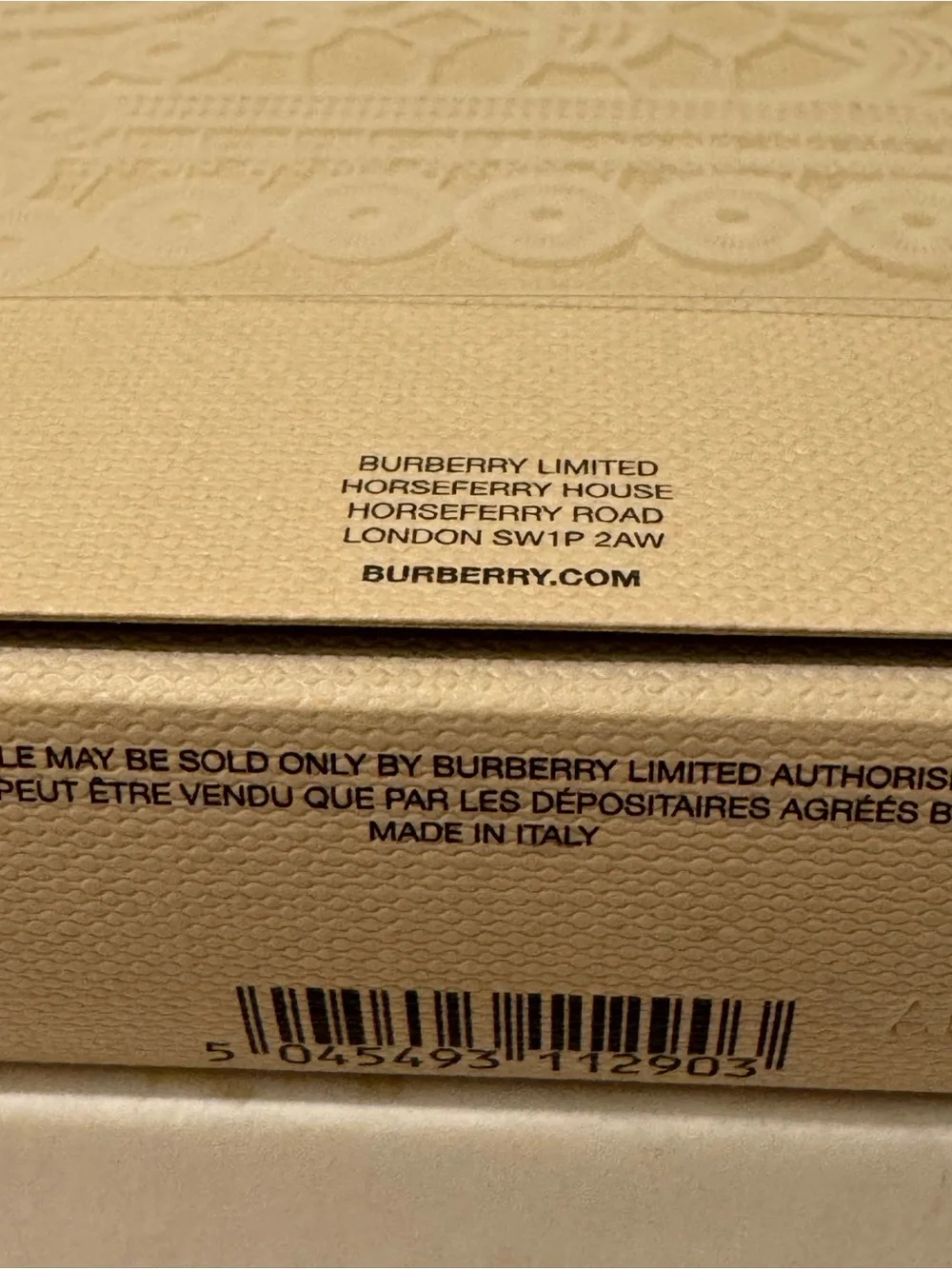 NIB Burberry 2016 Runway Highlighting Palette White No 01 Unopened